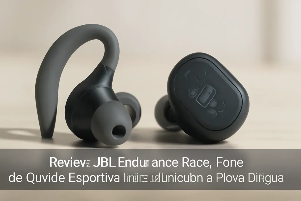 JBL Endurance Race: Fone de Ouvido Esportivo Intra-Auricular à Prova D'Água