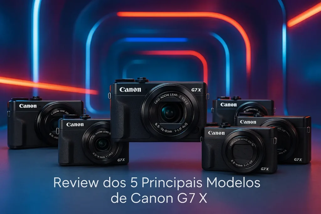 Os 5 Principais Modelos de Canon compact g7x