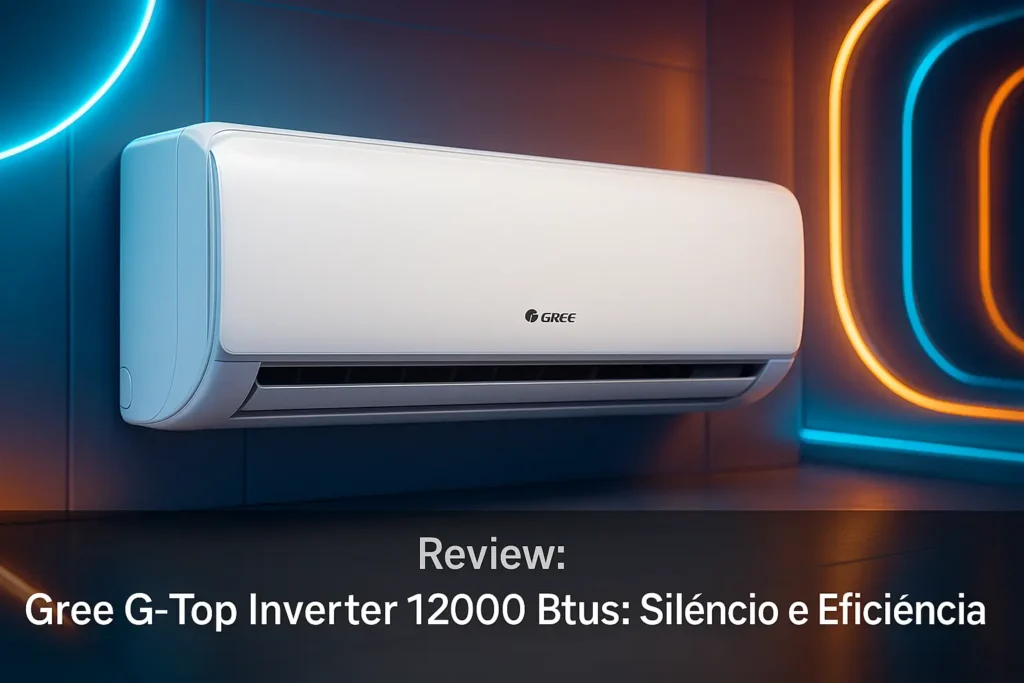 Gree G-Top Inverter 12000 Btus: Silêncio e Eficiência