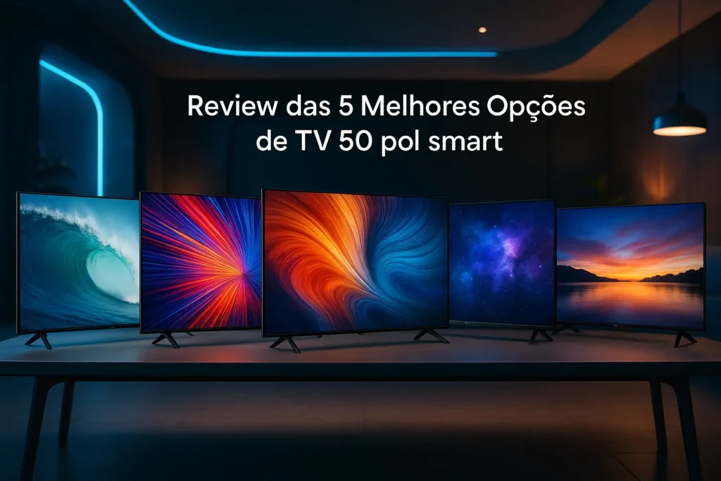 As 5 Melhores Opções de TV 50 pol smart