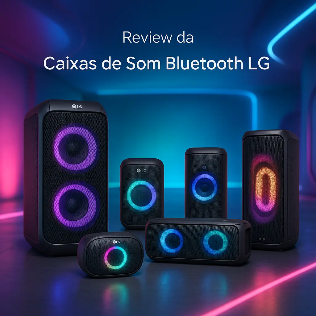 Principais Cinco caixas de som bluetooth LG