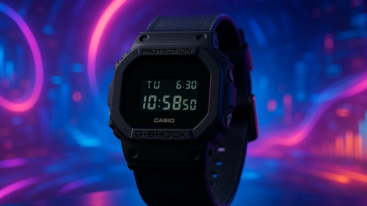 G-Shock DW-5600BBN: resistência em qualquer cenário