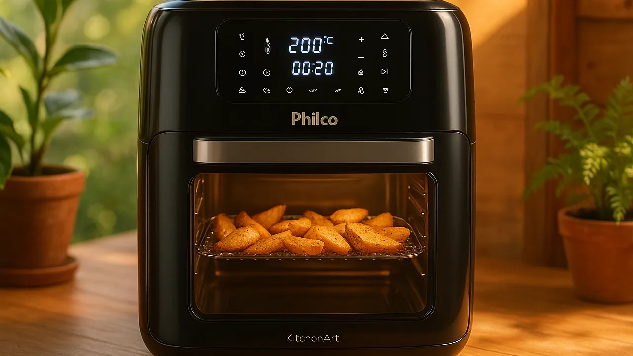 5 Melhores Air Fryer Oven Philco Kitchen Art 12L Digital KFR02