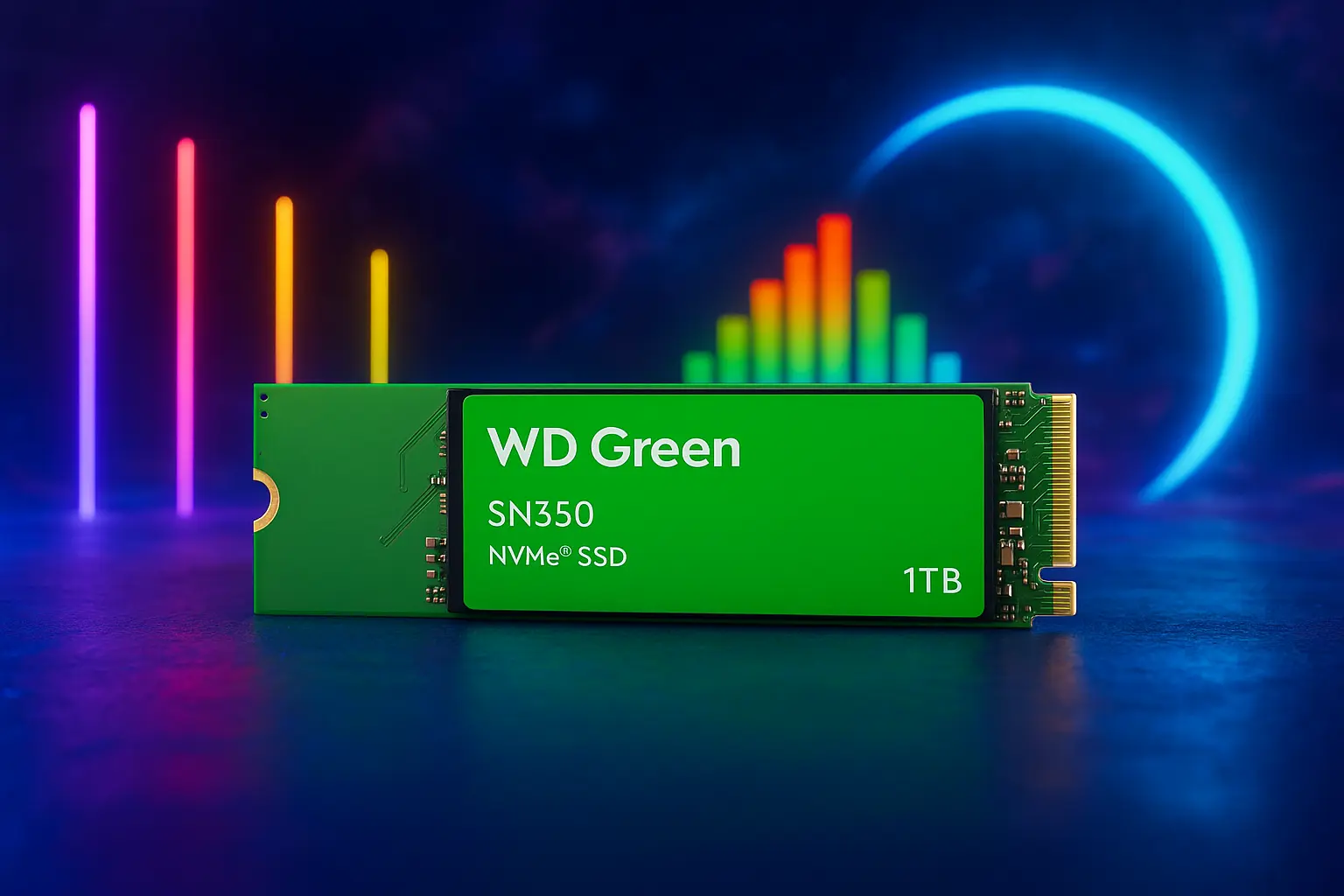 SSD WD Green SN350 1TB: desempenho rápido e acessível