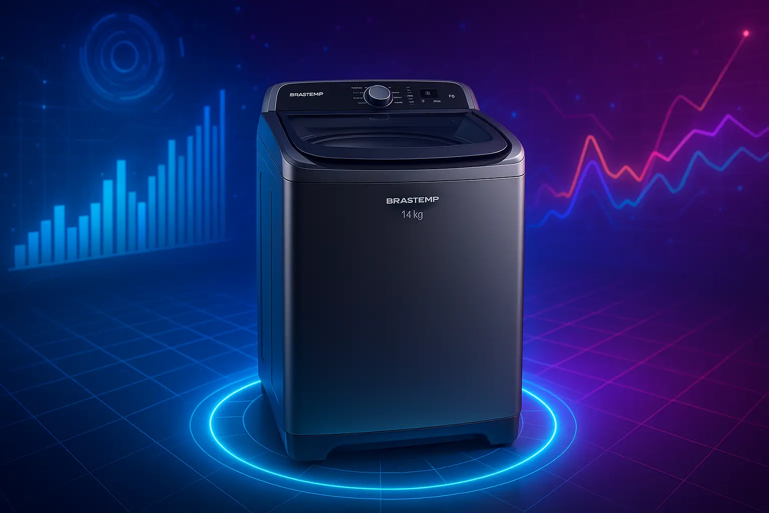 Máquina de Lavar Brastemp 14Kg: potência e tecnologia juntas?
