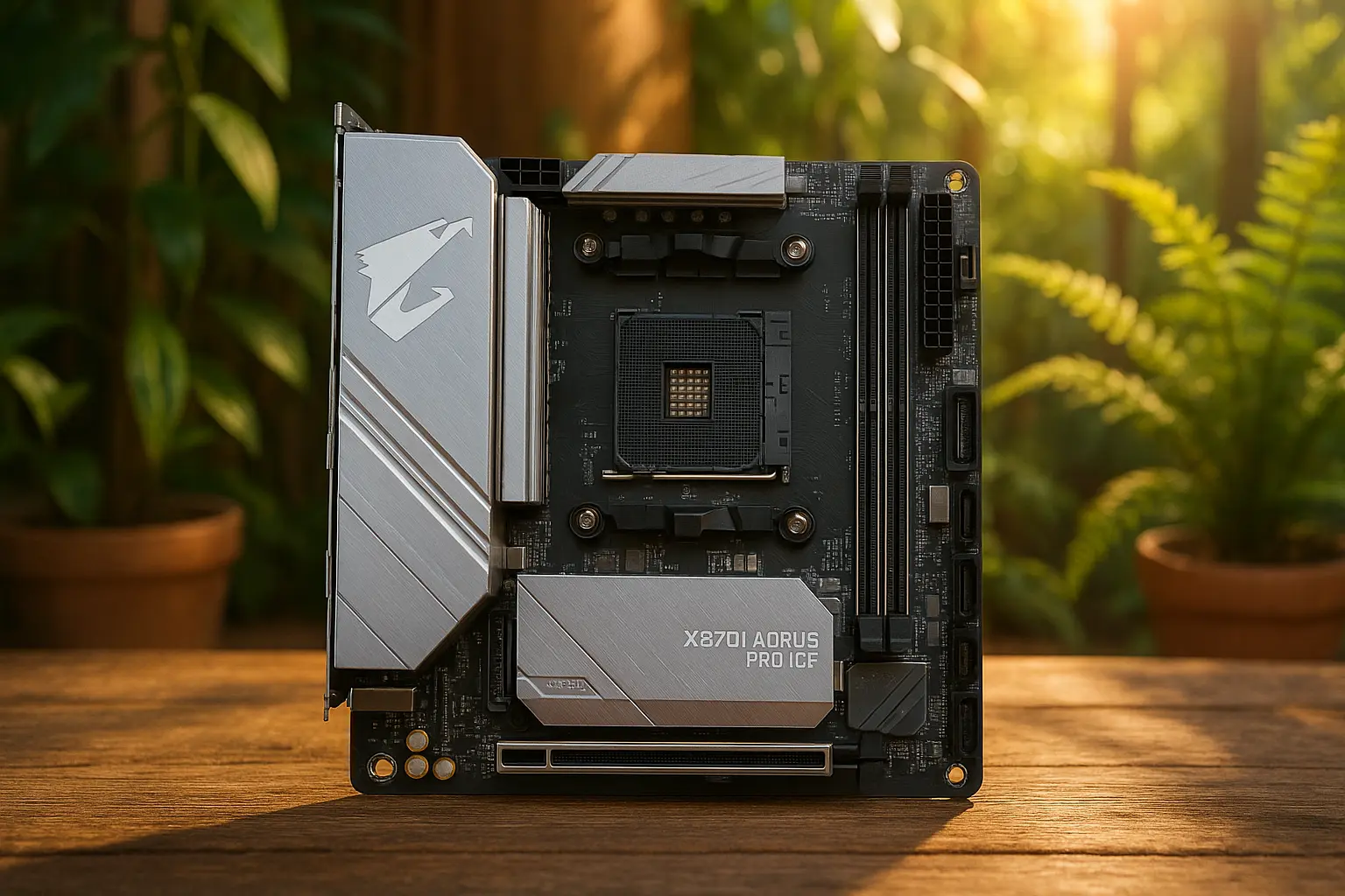 GIGABYTE X870I AORUS PRO ICE é boa? Veja o veredito