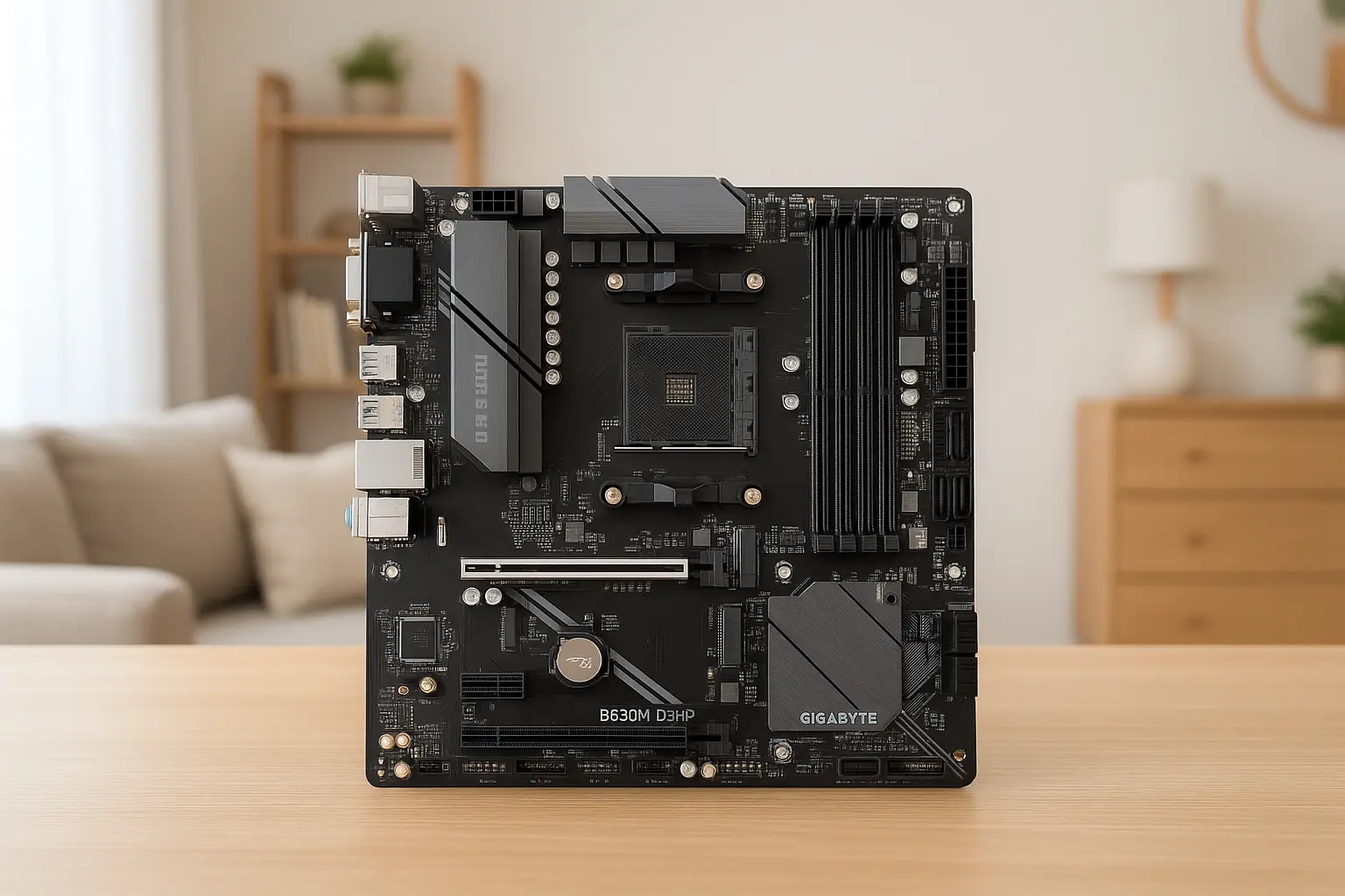 Gigabyte B650M D3HP: desempenho real