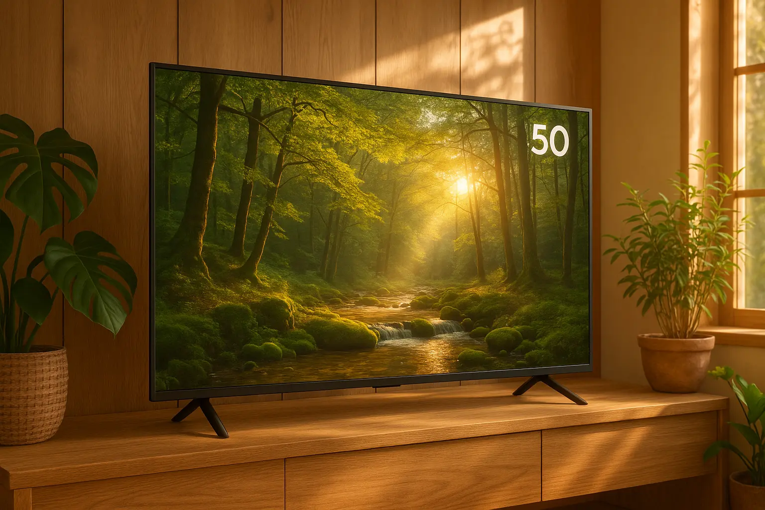 HQ Smart TV LED 50": desempenho real
