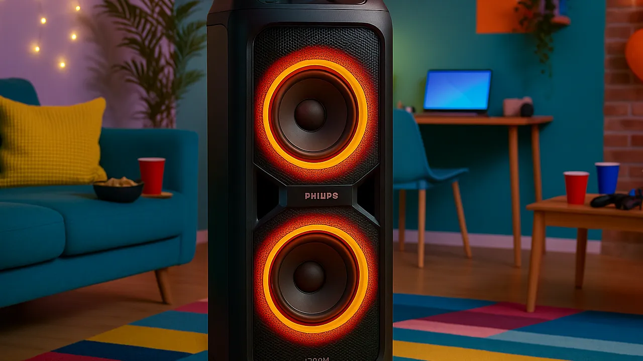 5 Melhores Caixa de som Philips party speaker 1300w