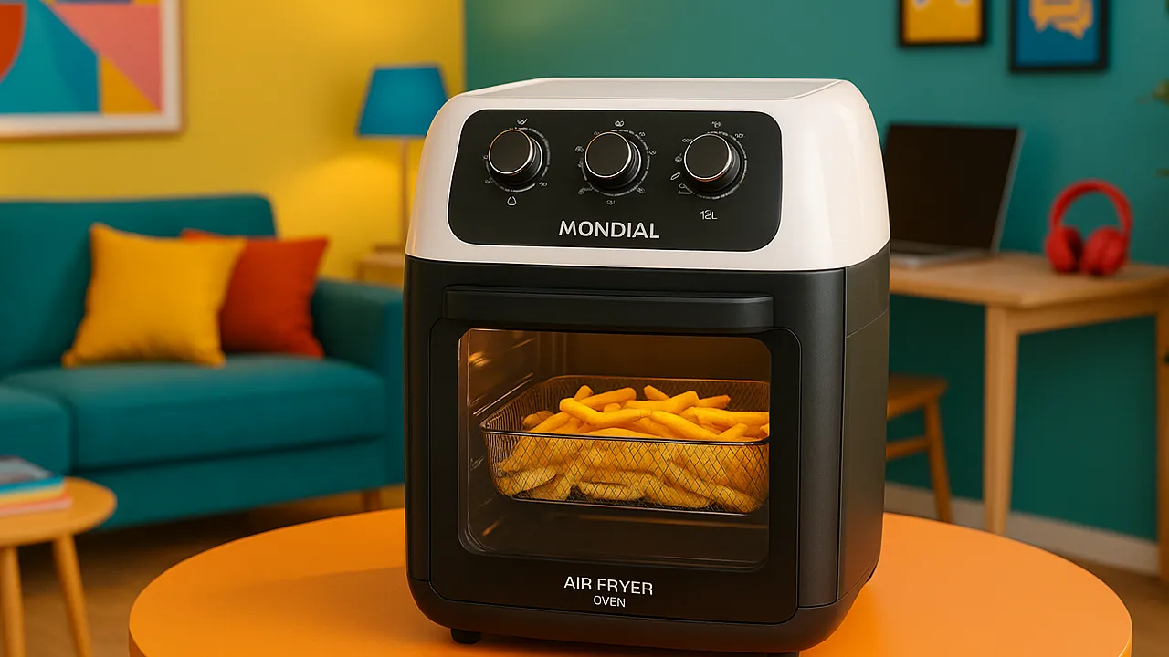 5 Melhores Fritadeiras Elétricas Air Fryer Mondial Forno Oven com Garantia no Brasil