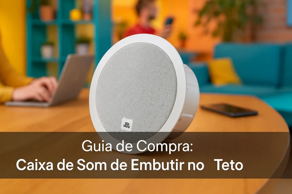Guia de Compra: 5 Melhores Caixa de Som de Embutir no Teto JBL Recomendadas por Especialistas