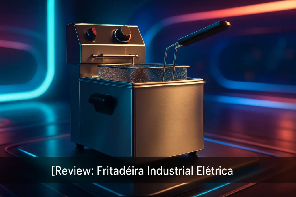 Fritadeira Industrial Elétrica 5L: ainda vale o custo?