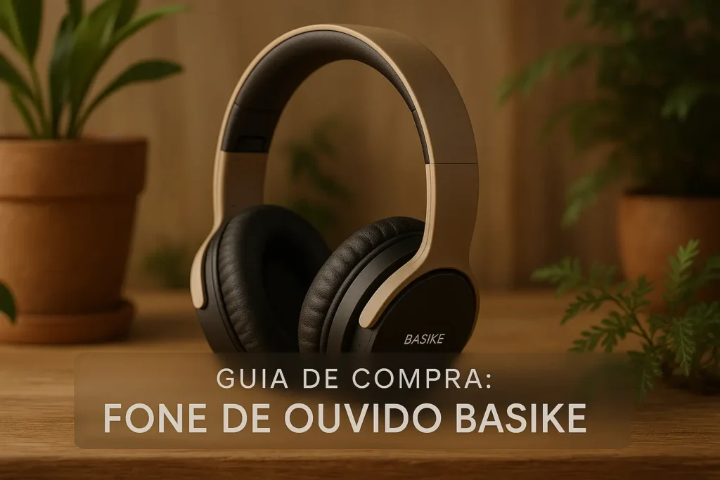 5 Fones de Ouvido Basike com Alta Autonomia e Conforto