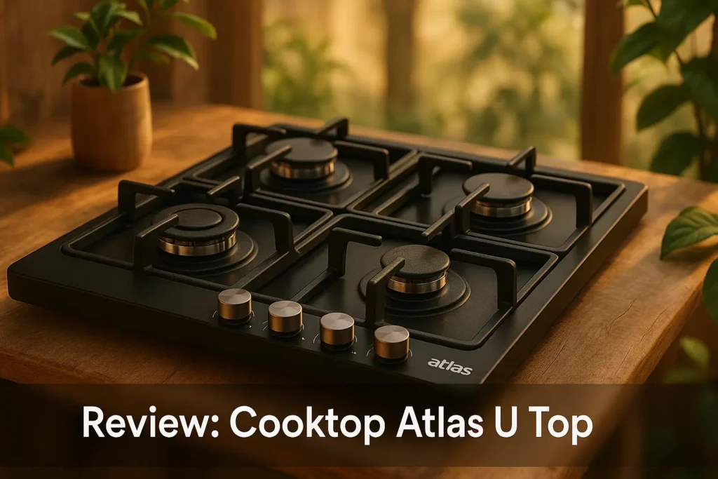 Cooktop Atlas U Top 5 Bocas surpreende? Testamos