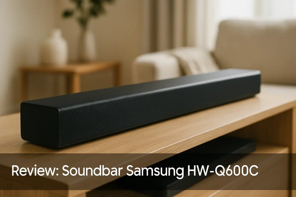 Soundbar Samsung HW-Q600C: análise completa e sem filtros