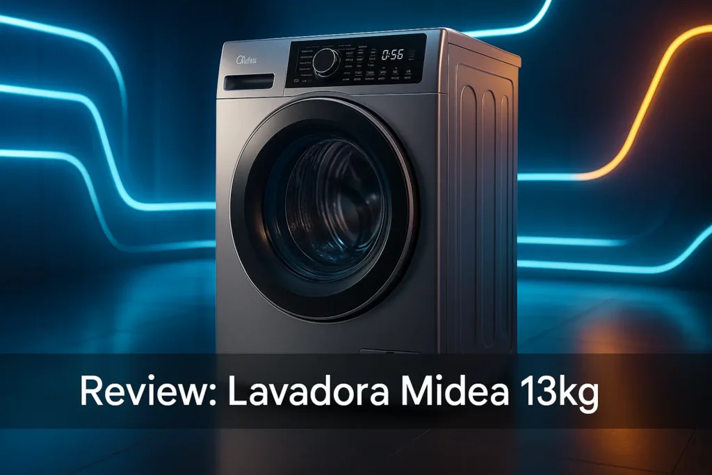 Lavadora Midea Wave Agitator: desempenho real