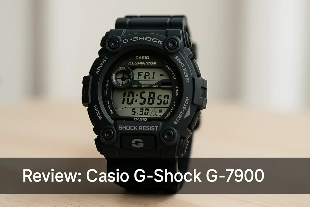 Casio G-Shock G-7900-3DR surpreende? Testamos