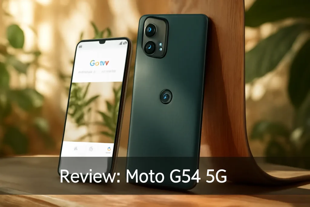 Smartphone Moto G54 5G: análise completa e sem filtros