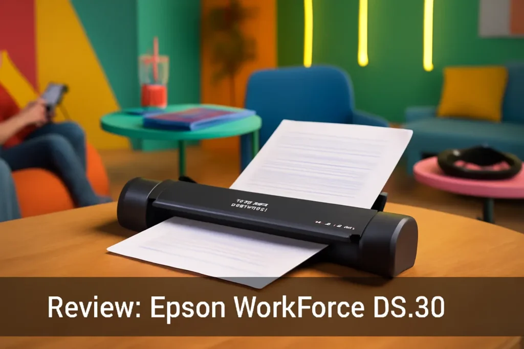 Epson Scanner portátil WorkForce DS-30: ainda vale o custo?
