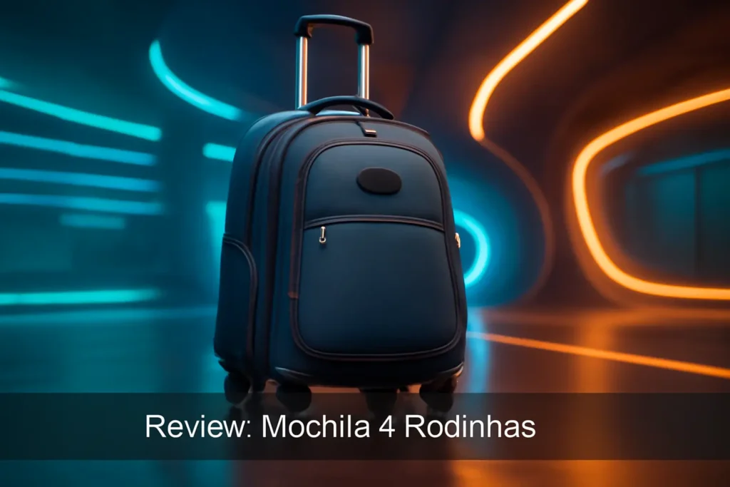 Mochila 4 Rodinhas Giro 360 Crinkle Notebook Up4you: Análise Completa