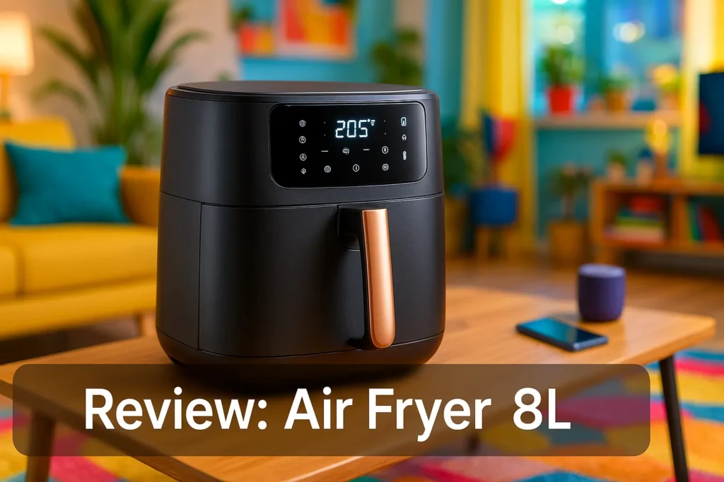 Fritadeira Air Fryer Multi 8L: vale a pena mesmo?
