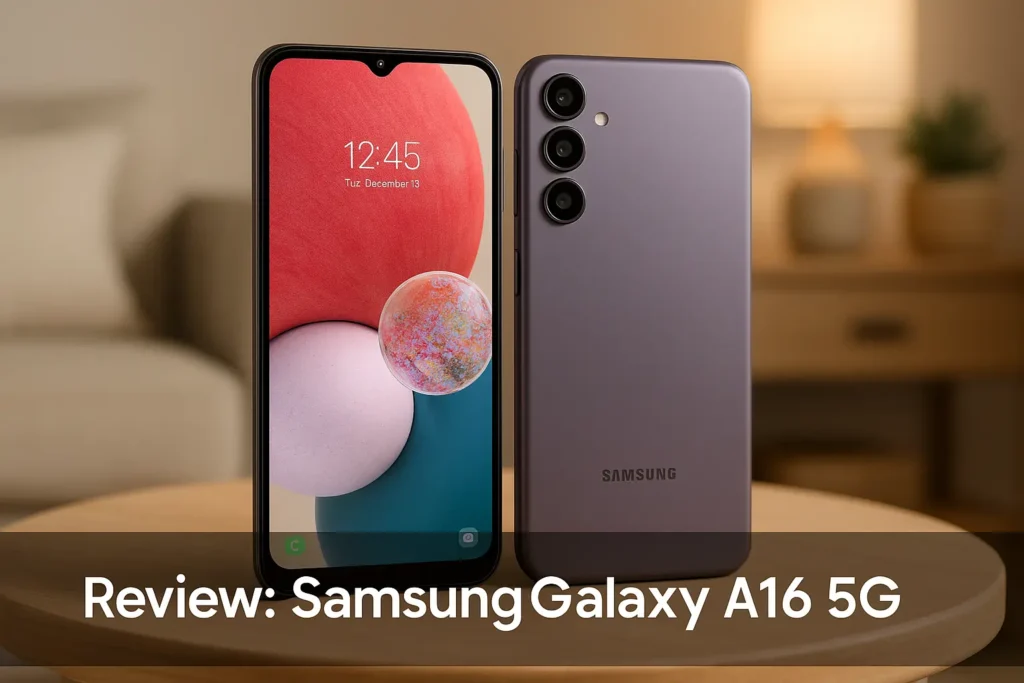 Galaxy A16 5G: equilíbrio entre desempenho e autonomia
