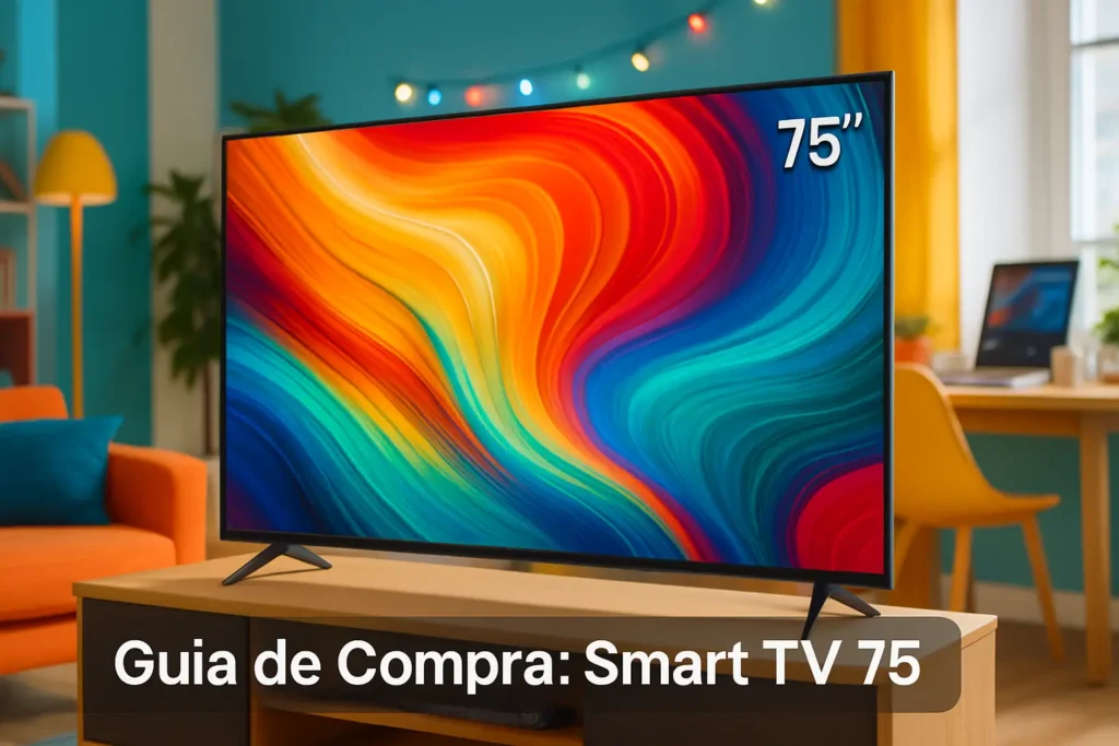5 Melhores Smart TV 75" com Entrega Rápida
