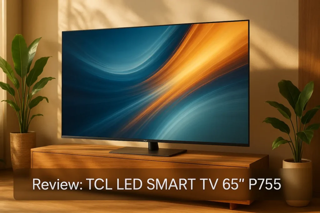 TCL P755 65”: desempenho real em 4K