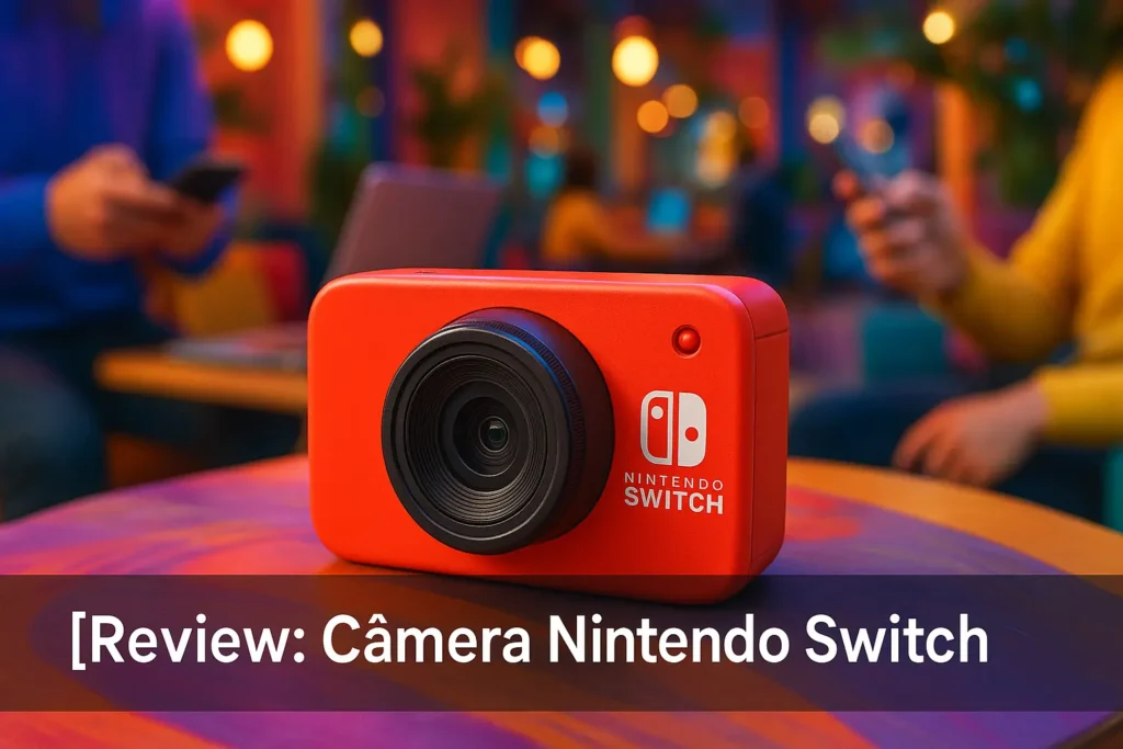 Câmera do Nintendo Switch 2: versatilidade e diversão