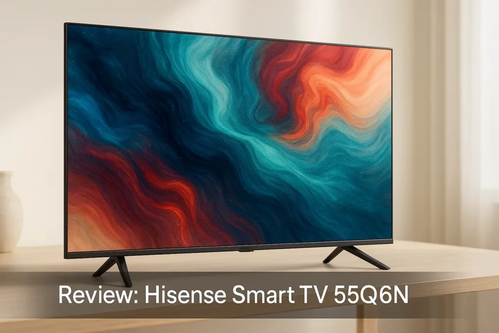 Hisense 55Q6N: realismo e fluidez impressionantes