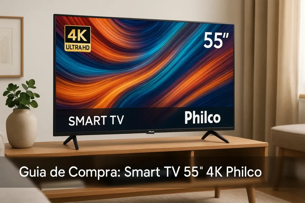 5 Melhores Smart TV 55 Polegadas 4K Philco em 2025