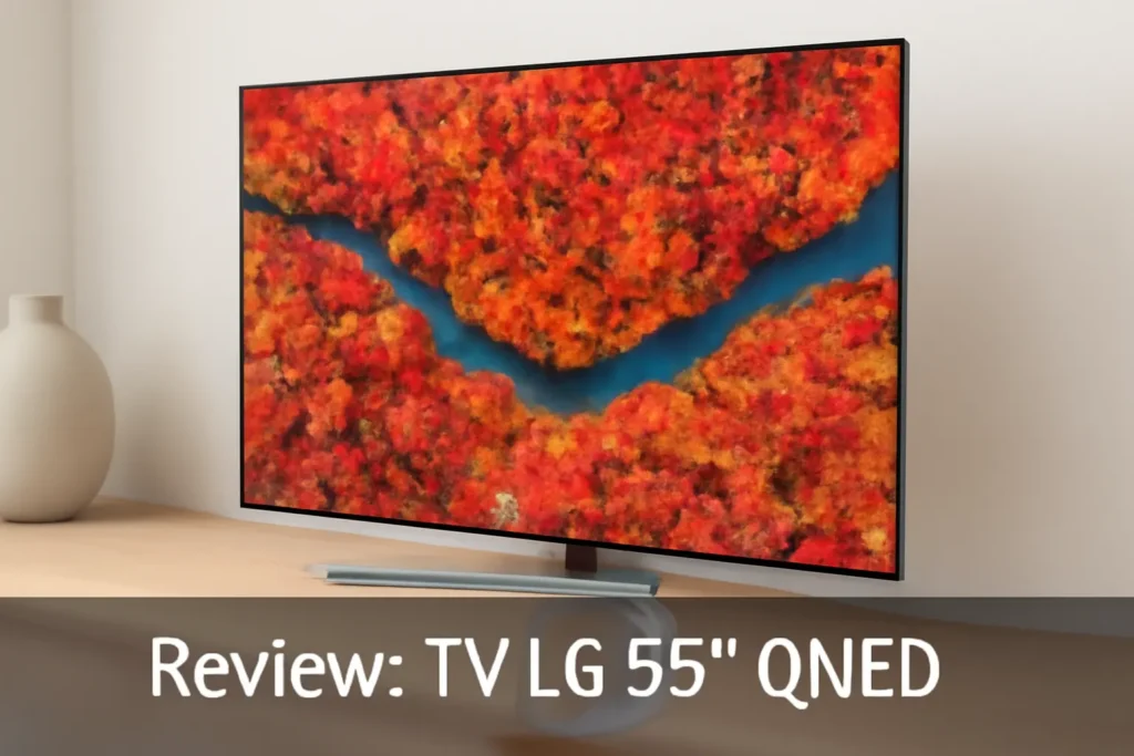 TV LG 55QNED80TSA: desempenho real