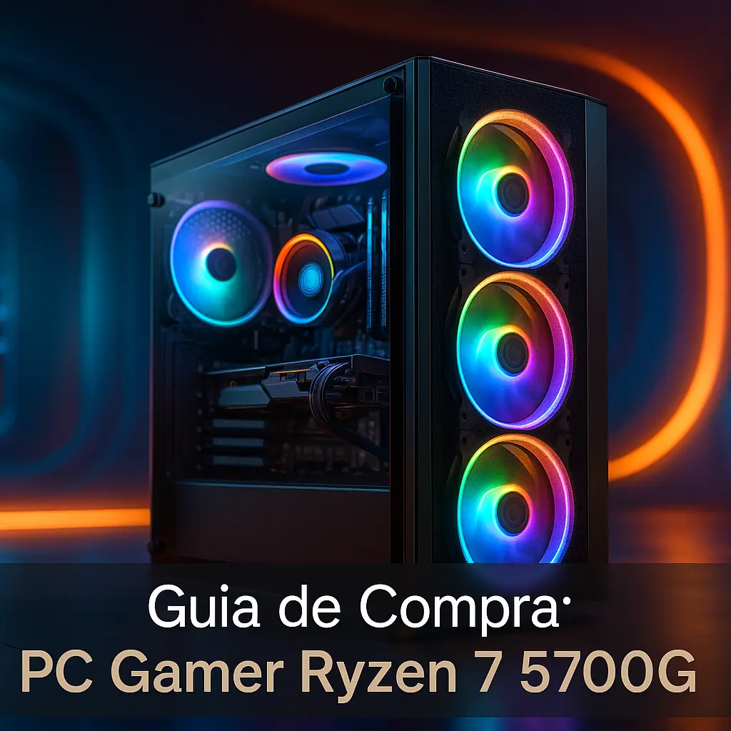 Guia de Compra: 5 Melhores PC Gamer Ryzen 7 5700G Atualizados para 2025