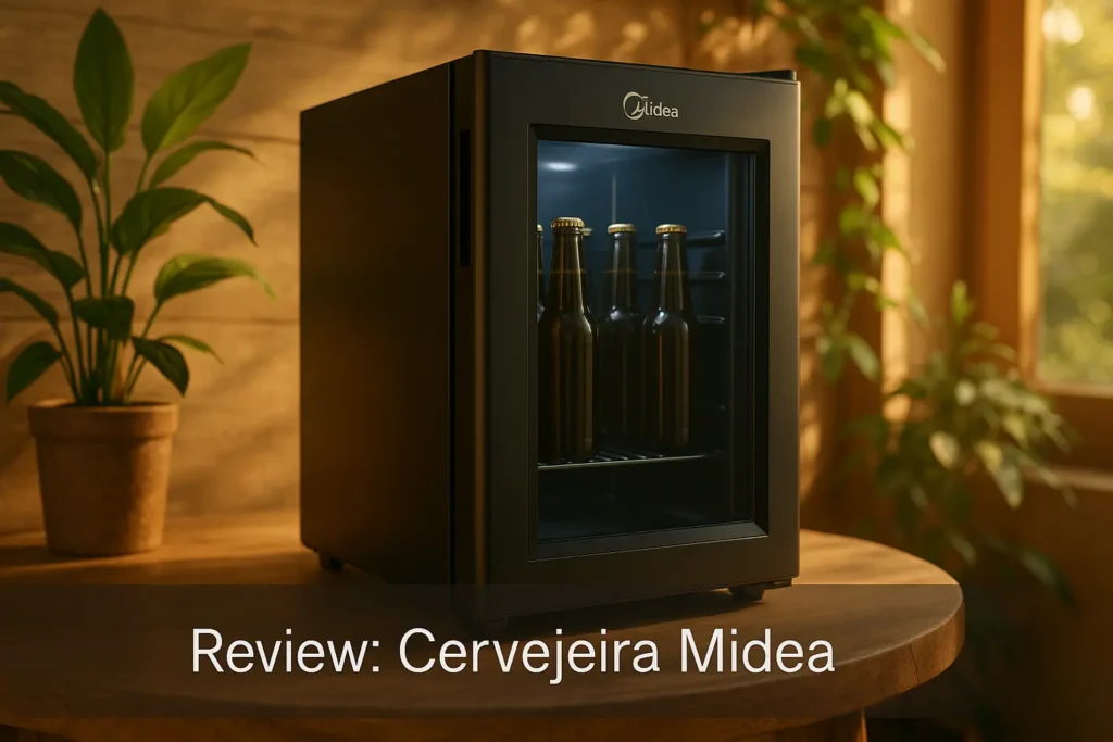 Cervejeira Midea Flex 96L: supera expectativas? Testamos