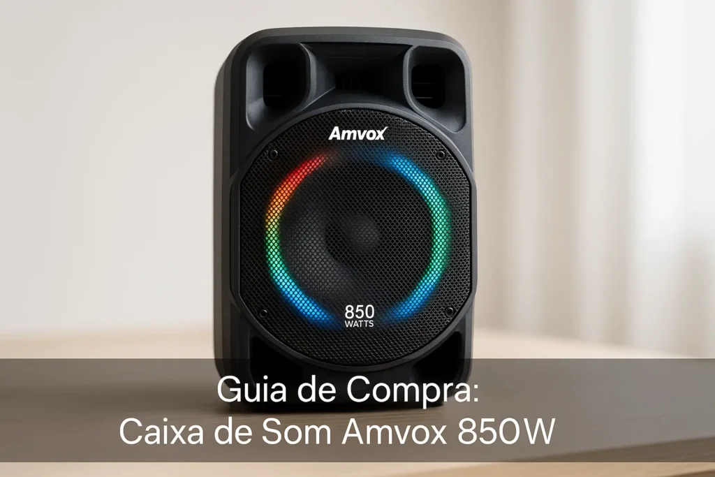 5 Melhores Caixa de Som Amvox 850W para Festas