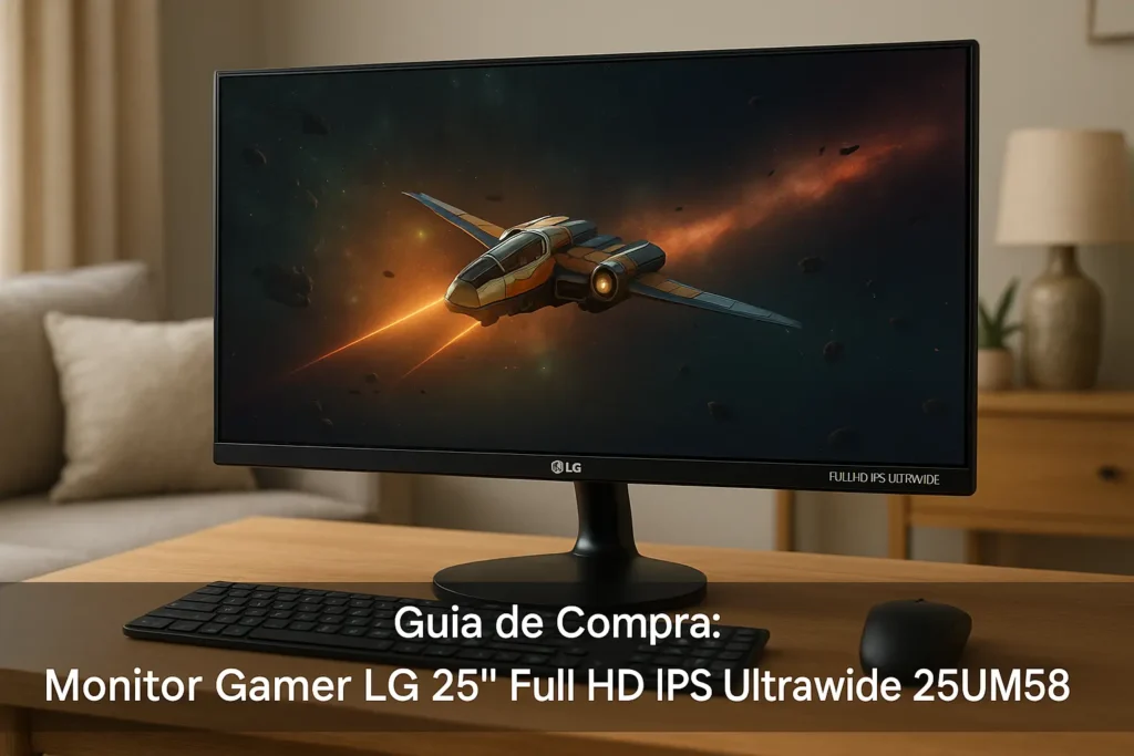 5 Melhores Monitores Gamer LG 25' Full HD IPS Ultrawide 25UM58