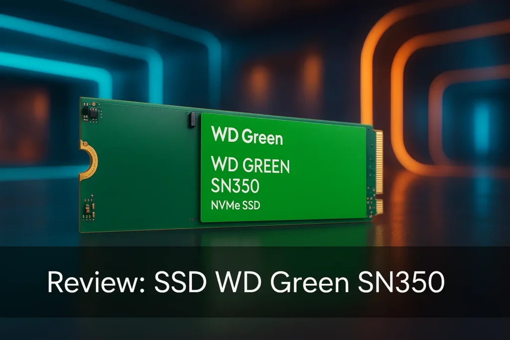 SSD WD Green SN350 1TB: desempenho rápido e acessível