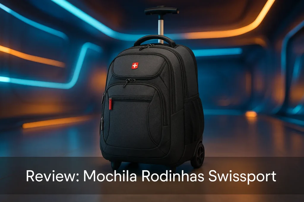 Mochila Swissport 360°: ideal para executivos?