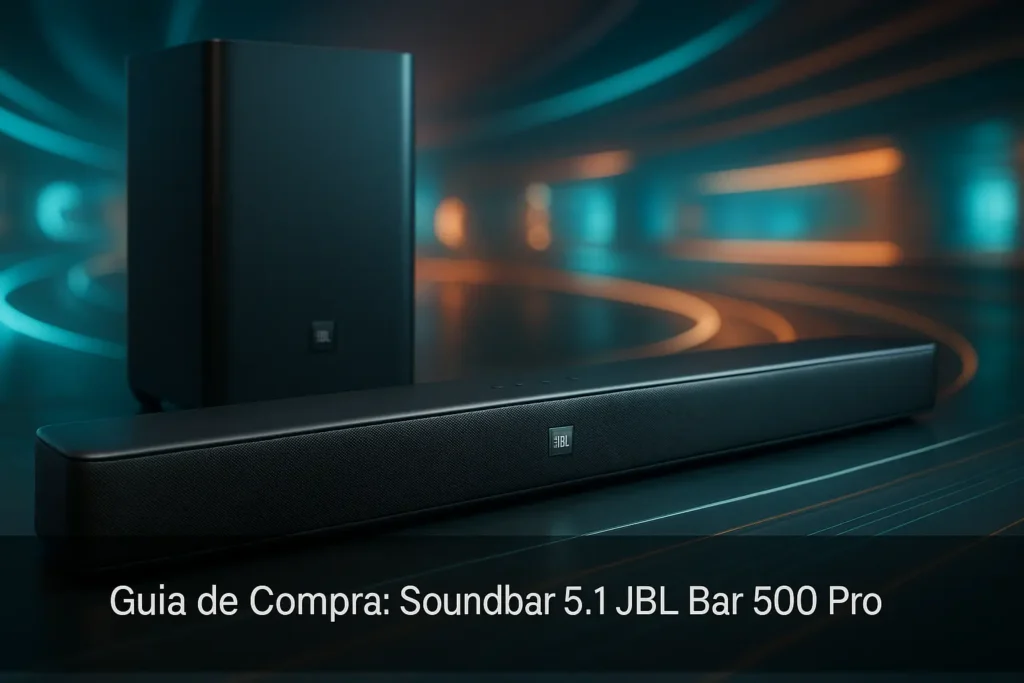 5 Melhores Soundbar 5.1 Bar500 Pro JBL BLK BR para Som Imersivo