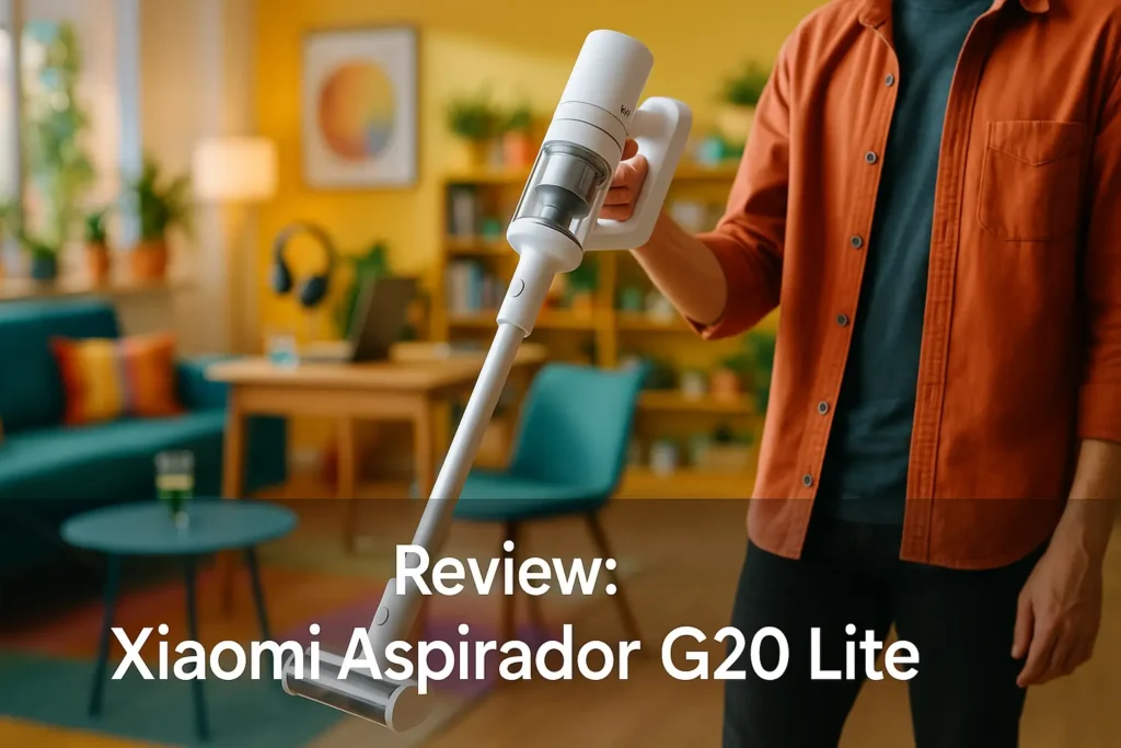 Xiaomi G20 Lite: Aspirador sem fio surpreende? Testamos!
