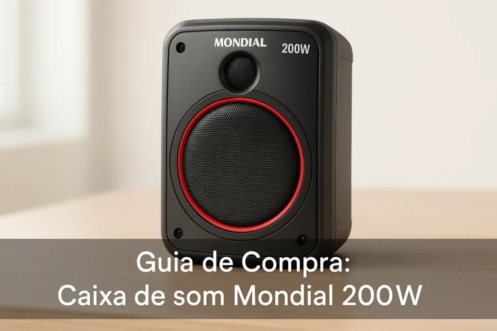 5 Melhores Caixa de Som Mondial 200W para Festa e Lazer