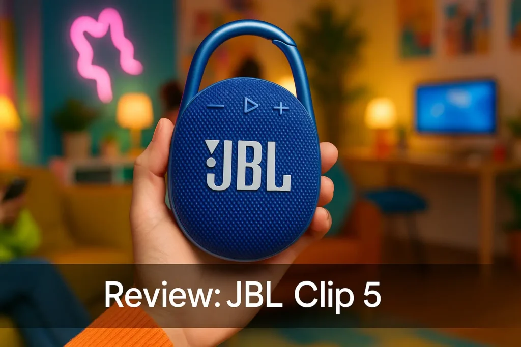 JBL Clip 5: O melhor som portátil da categoria?