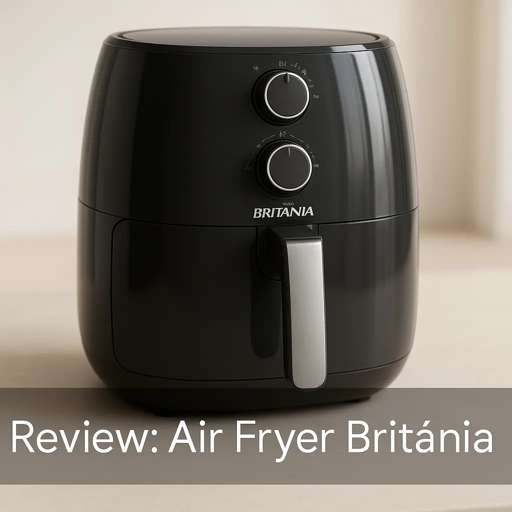 Air Fryer Britânia 5,5L Redstone: desempenho real