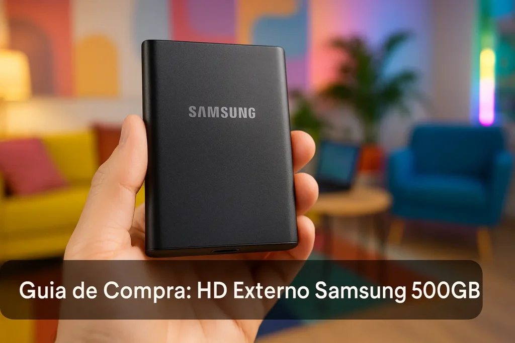 Guia de Compra: 5 Melhores HD Externo Samsung 500GB com Estoque no Brasil