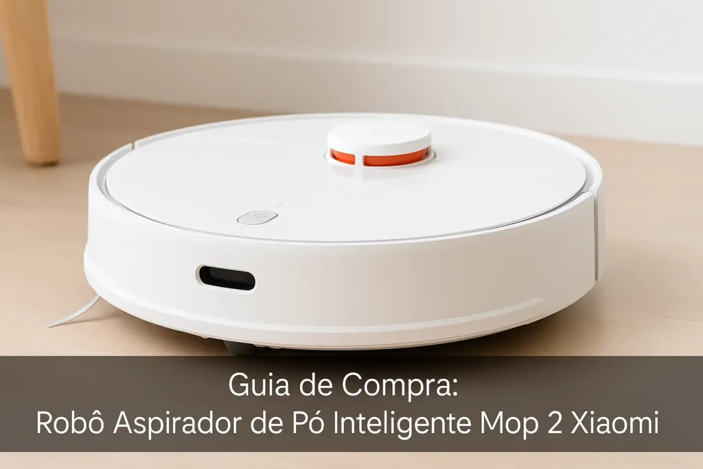 5 Melhores Robôs Aspiradores de Pó Inteligentes Mop 2 Xiaomi