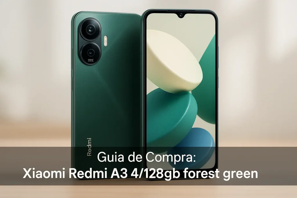 5 Melhores Xiaomi Redmi A3 4/128GB Forest Green Testados por Usuários Reais