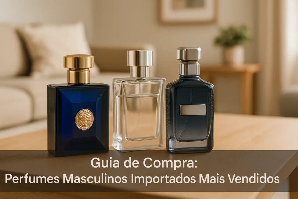 Guia de Compra: 5 Perfumes Masculinos Importados Mais Vendidos
