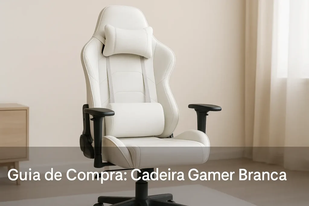 Guia de Compra: 5 Melhores Cadeiras Gamer Brancas para 2025