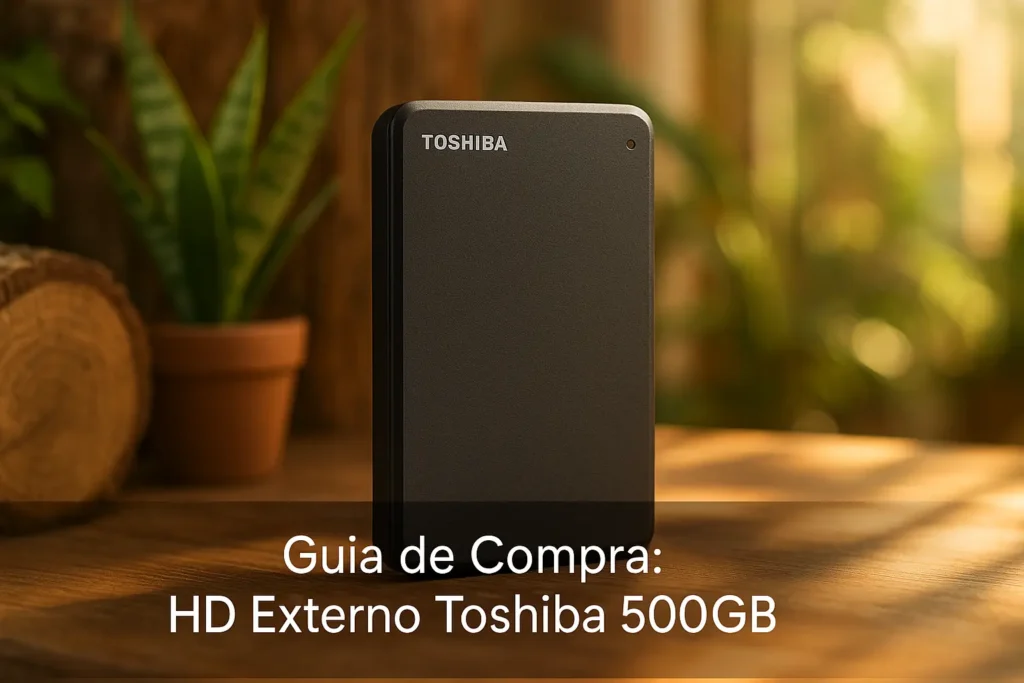 Guia de Compra: 5 Melhores HD Externo Toshiba 500GB Recomendados por Especialistas
