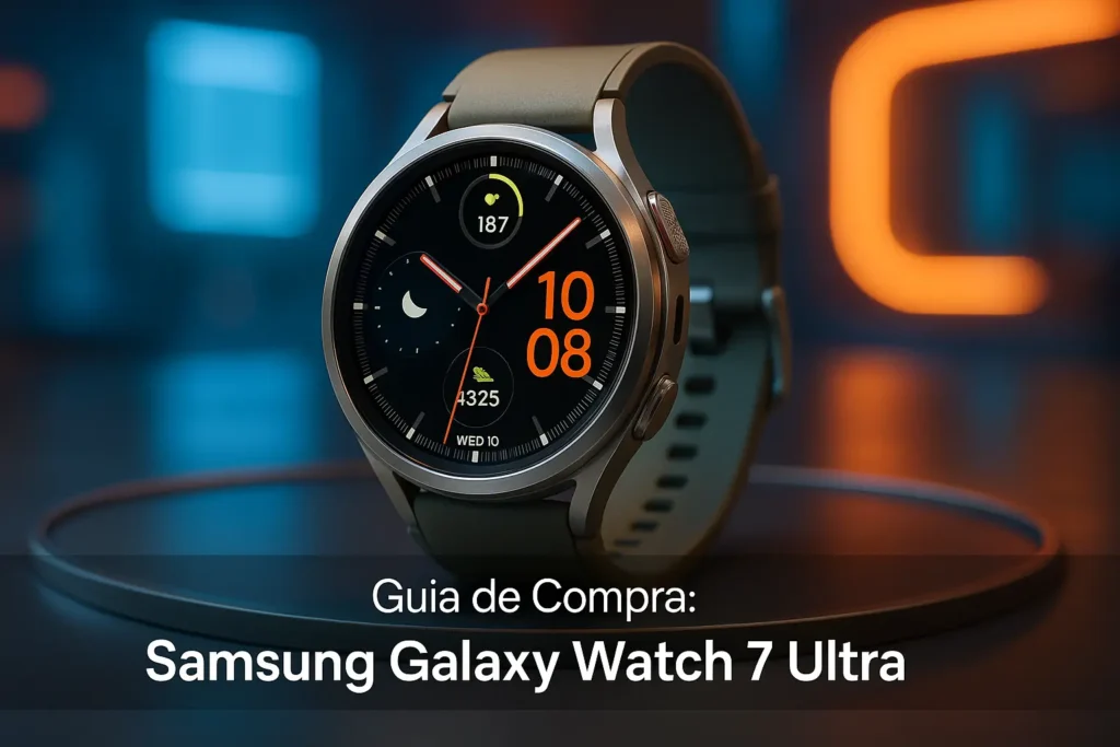 Guia de Compra: 5 Melhores Samsung Galaxy Watch 7 Ultra com Estoque no Brasil